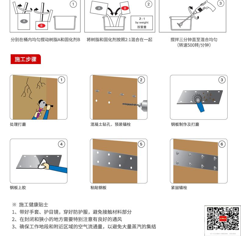 包钢浑江粘钢加固施工过程